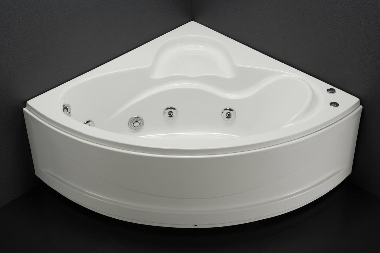 Bồn tắm chân yếm đặt góc 1m2 massage Caesar MT5120 - 2