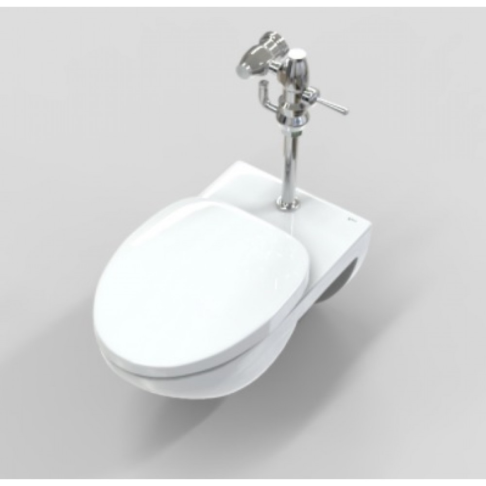 Bồn cầu treo tường INAX AC-22PVN (AC22PVN) nắp đóng êm AC-22PVN/BW1 - 6