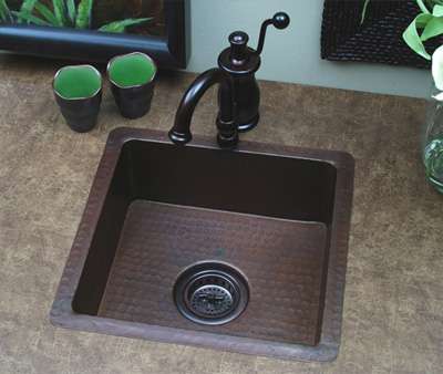 Chậu lavabo dương vành Kanly bằng đồng BCS157 BCS157 - 5