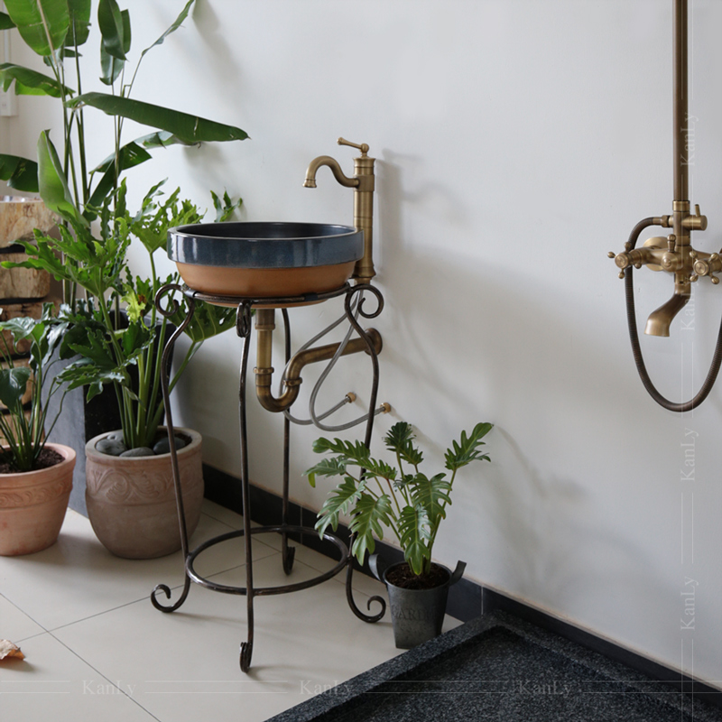 Kệ sắt để lavabo tròn Kanly FP10 FP10 - 5
