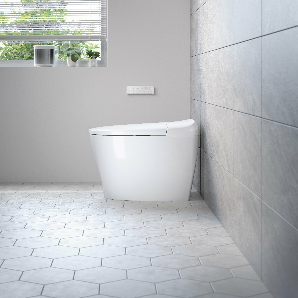 Bồn cầu điện tử thông minh American Standard WP-70DY (WP70DY) WP-70DY - 6