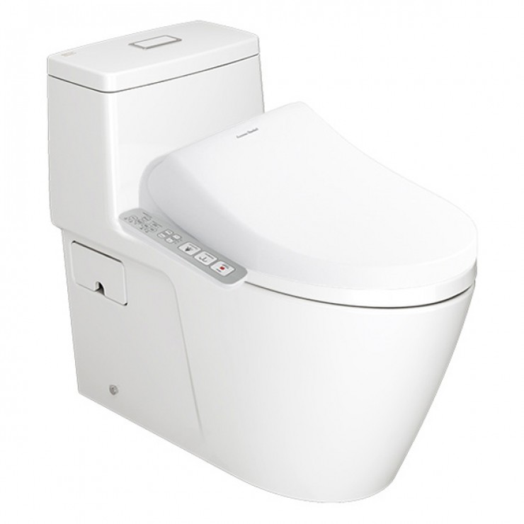 Bồn cầu 1 khối American Standard VF-1808PL (VF1808PL) nắp điện tử VF-1808PL