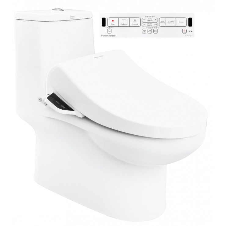 Bồn cầu 1 khối American Standard VF-1858PR (VF1858PR) nắp điện tử VF-1858PR