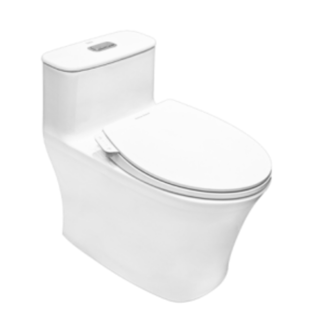 Bồn cầu 1 khối American Standard WP-1880SW (WP1880SW) nắp rửa cơ M4A839 WP-1880SW