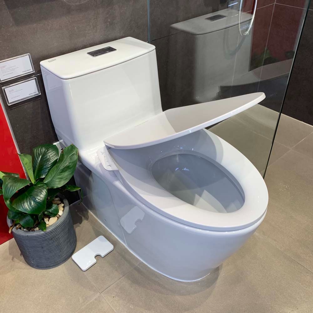 Bồn cầu 1 khối American Standard VF-1808TSW (VF1808TSW) nắp rửa cơ M4A839 VF-1808TSW - 3