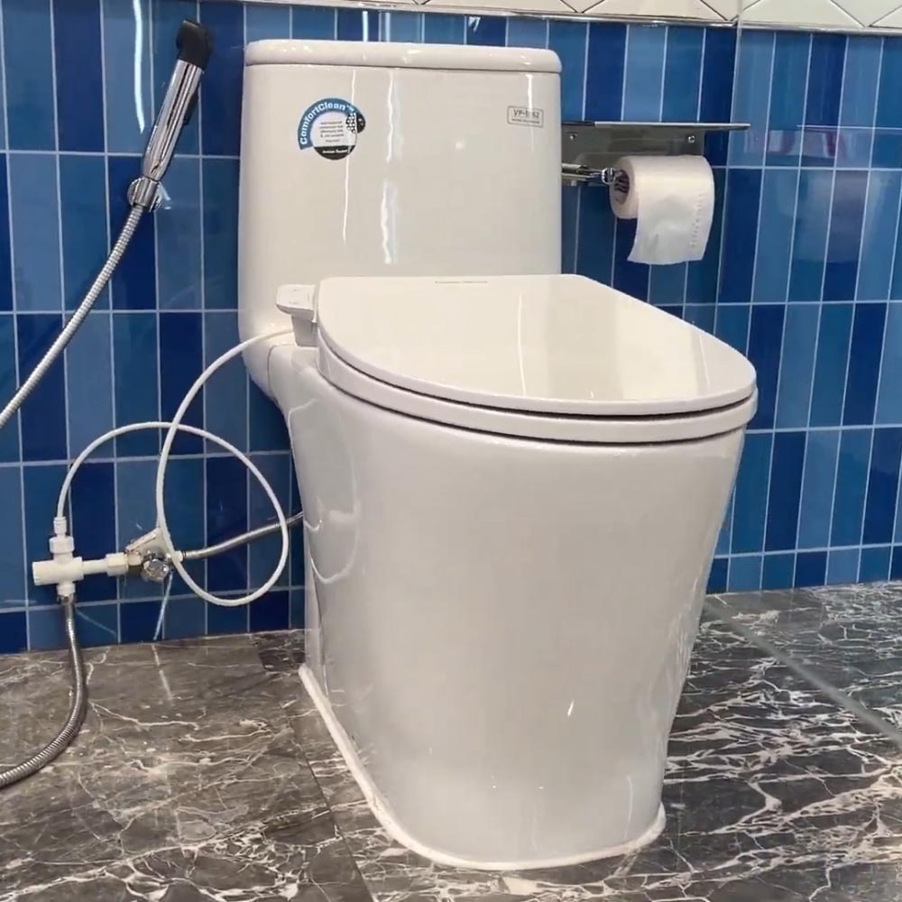 Bồn cầu 1 khối American Standard VF-1862SW (VF1862SW) nắp rửa cơ M4A839 VF-1862SW - 4