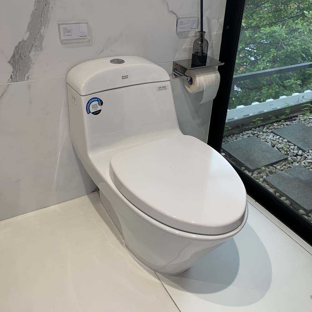 Bồn cầu 1 khối American Standard VF-2011 (VF2011) nắp êm dòng Active VF-2011 - 3