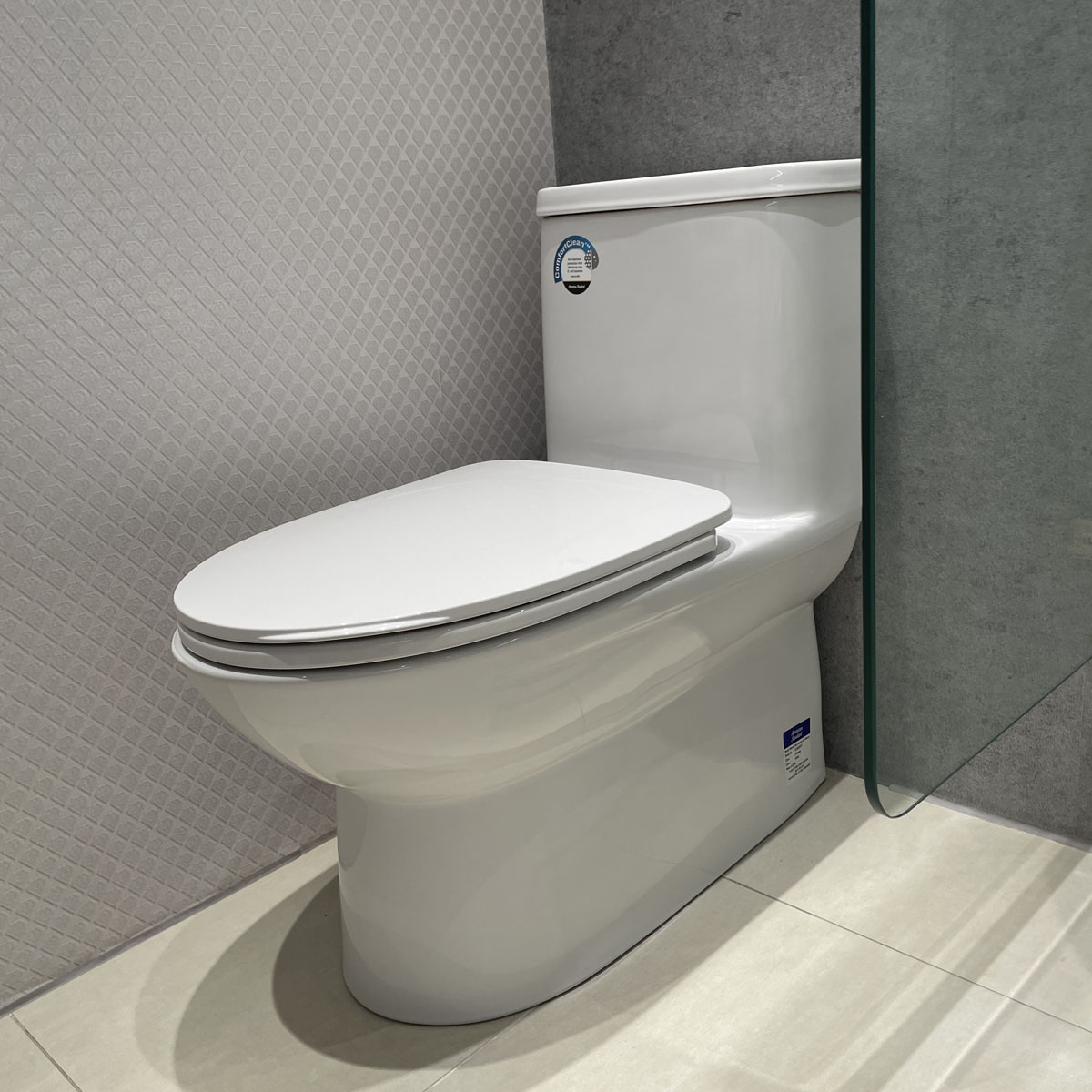 Bồn cầu 1 khối American Standard WP-2073 (WP2073) nắp êm dòng Neo Modern WP-2073 - 6