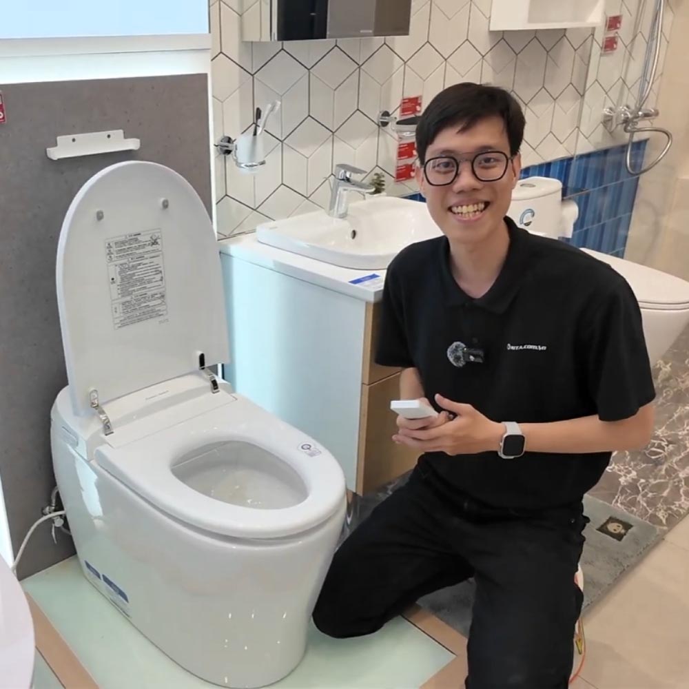 Bồn cầu điện tử thông minh American Standard WP-70DY (WP70DY) WP-70DY - 4