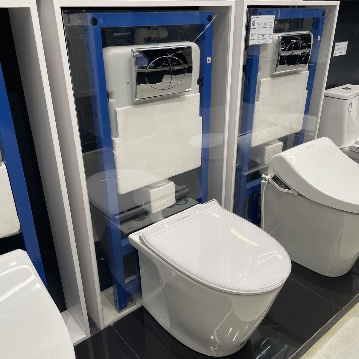 Bồn cầu đặt sàn American Standard 3229B-WT (3229BWT) (chưa gồm nắp) 3229B-WT - 4