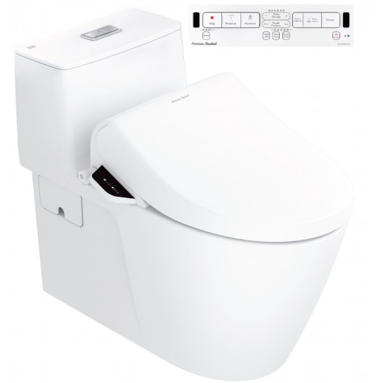 Bồn cầu 1 khối American Standard VF-1808TPR (VF1808TPR) nắp điện tử VF-1808TPR