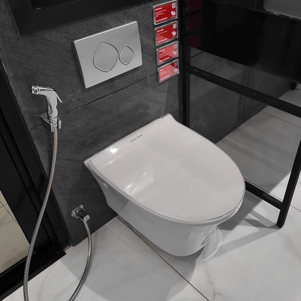 Bồn cầu treo tường American Standard WP-2140 (WP2140) nắp êm dòng Signature WP-2140 - 3