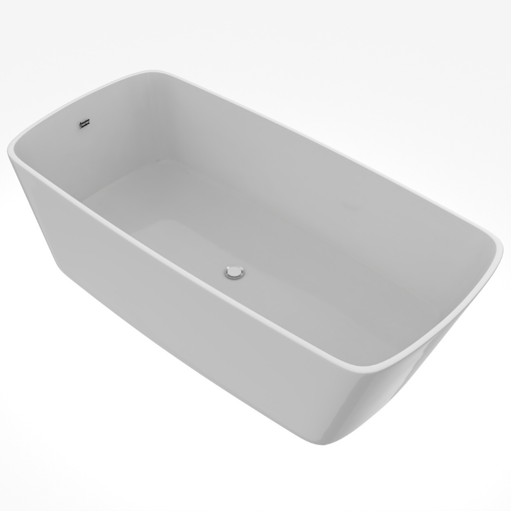 Bồn tắm đặt sàn đá Zenistone 1.8m American Standard BTAS9831