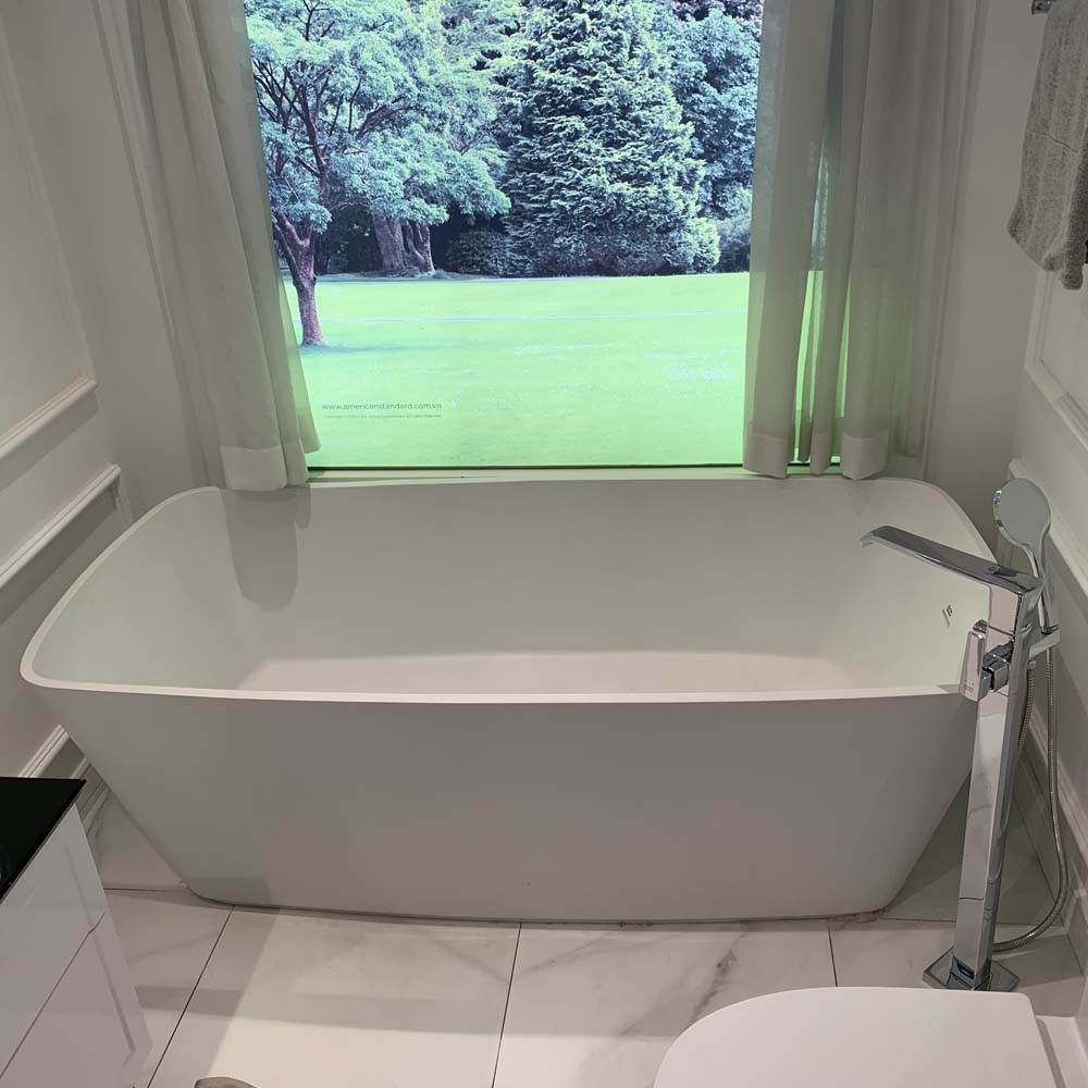 Bồn tắm đặt sàn đá Zenistone 1.8m American Standard BTAS9831 - 2