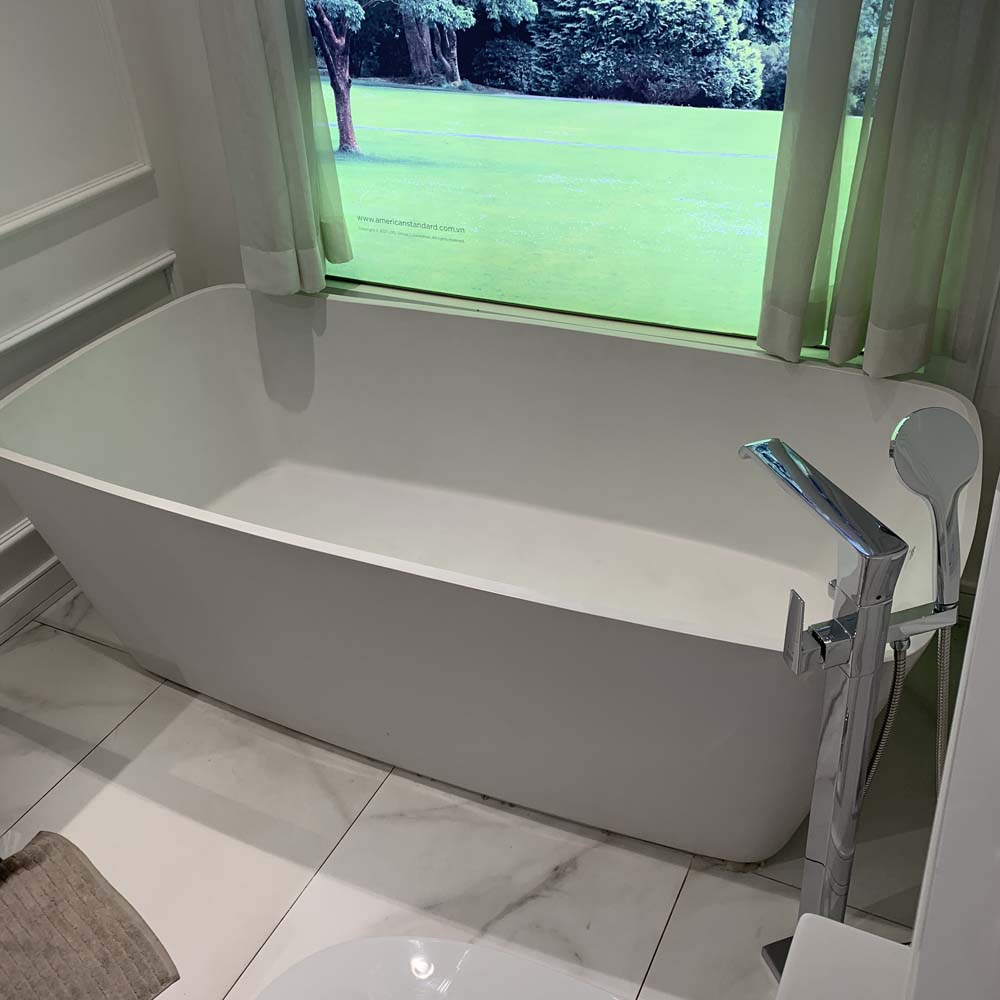 Bồn tắm đặt sàn đá Zenistone 1.8m American Standard BTAS9831 - 4