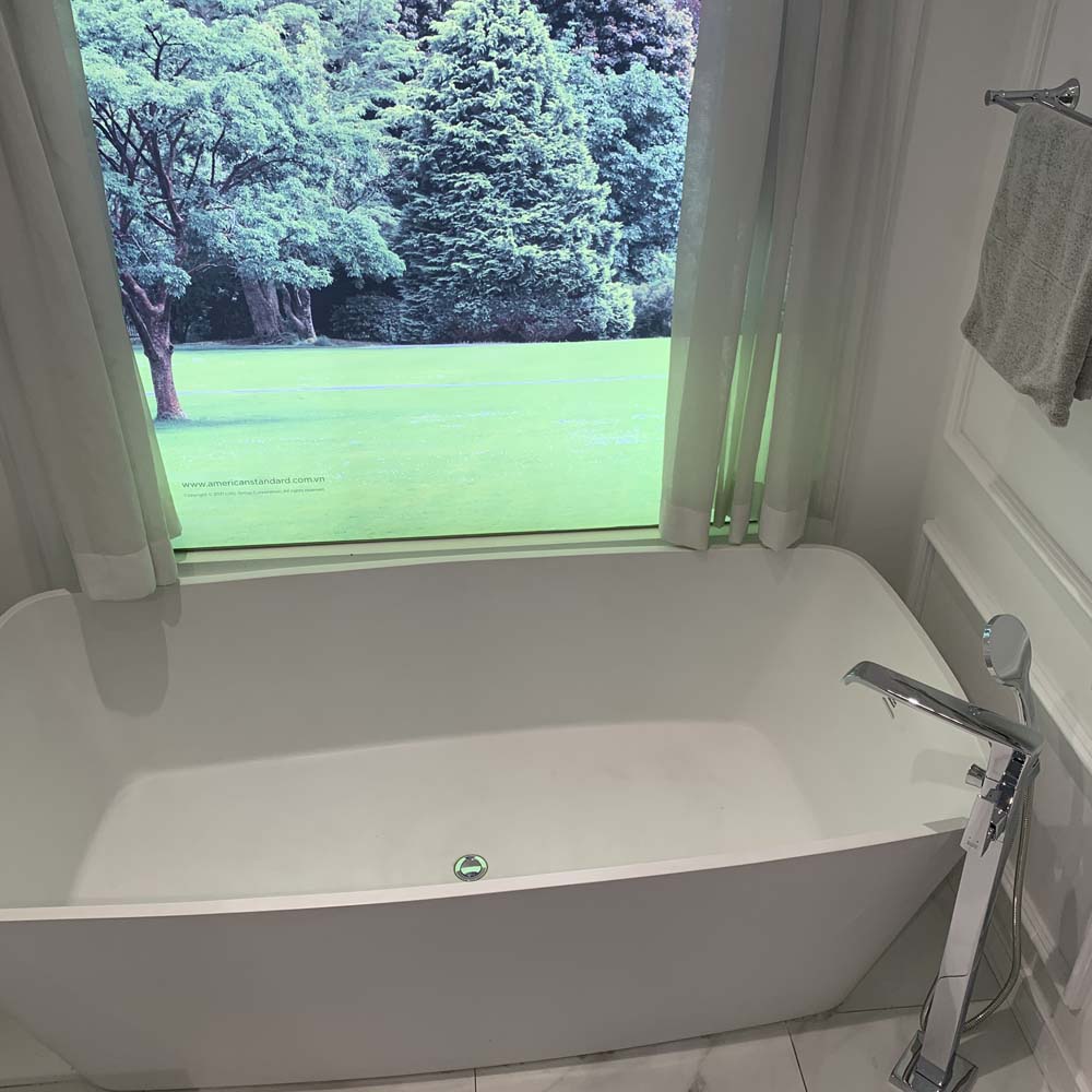 Bồn tắm đặt sàn đá Zenistone 1.8m American Standard BTAS9831 - 6