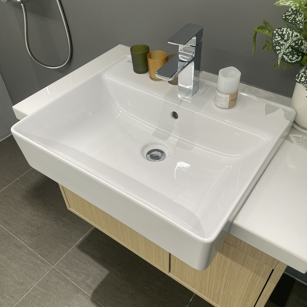 Chậu rửa mặt lavabo bán âm American Standard WP-F419 (WPF419) WP-F419 - 3