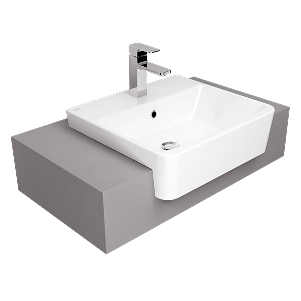 Chậu rửa mặt lavabo bán âm American Standard WP-F519 (WPF519) WP-F519