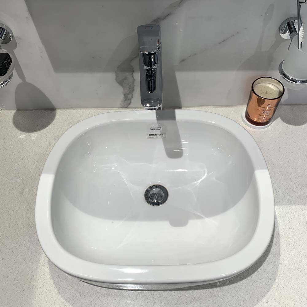 Chậu lavabo đặt bàn American Standard 0950-WT (0950WT) 0950-WT - 4