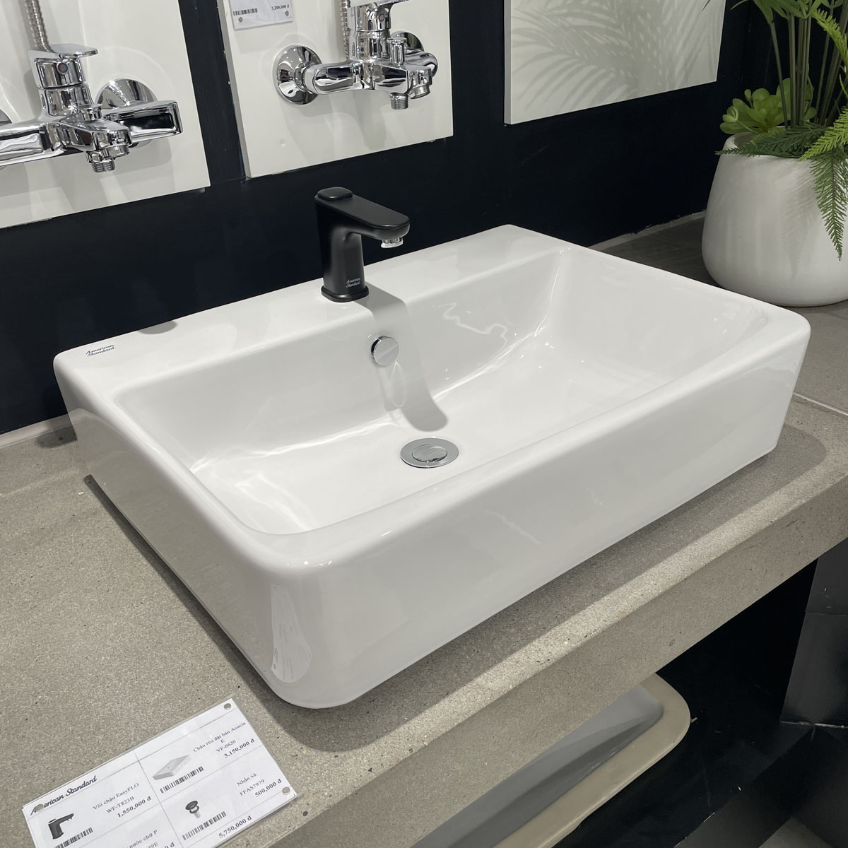 Chậu lavabo đặt bàn American Standard VF-0620 (VF0620) VF-0620 - 4