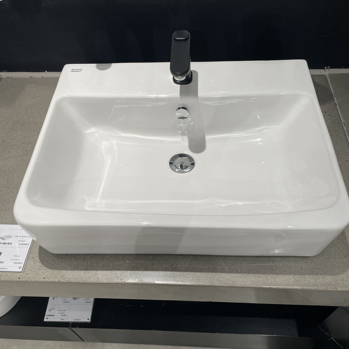 Chậu lavabo đặt bàn American Standard VF-0620 (VF0620) VF-0620 - 5