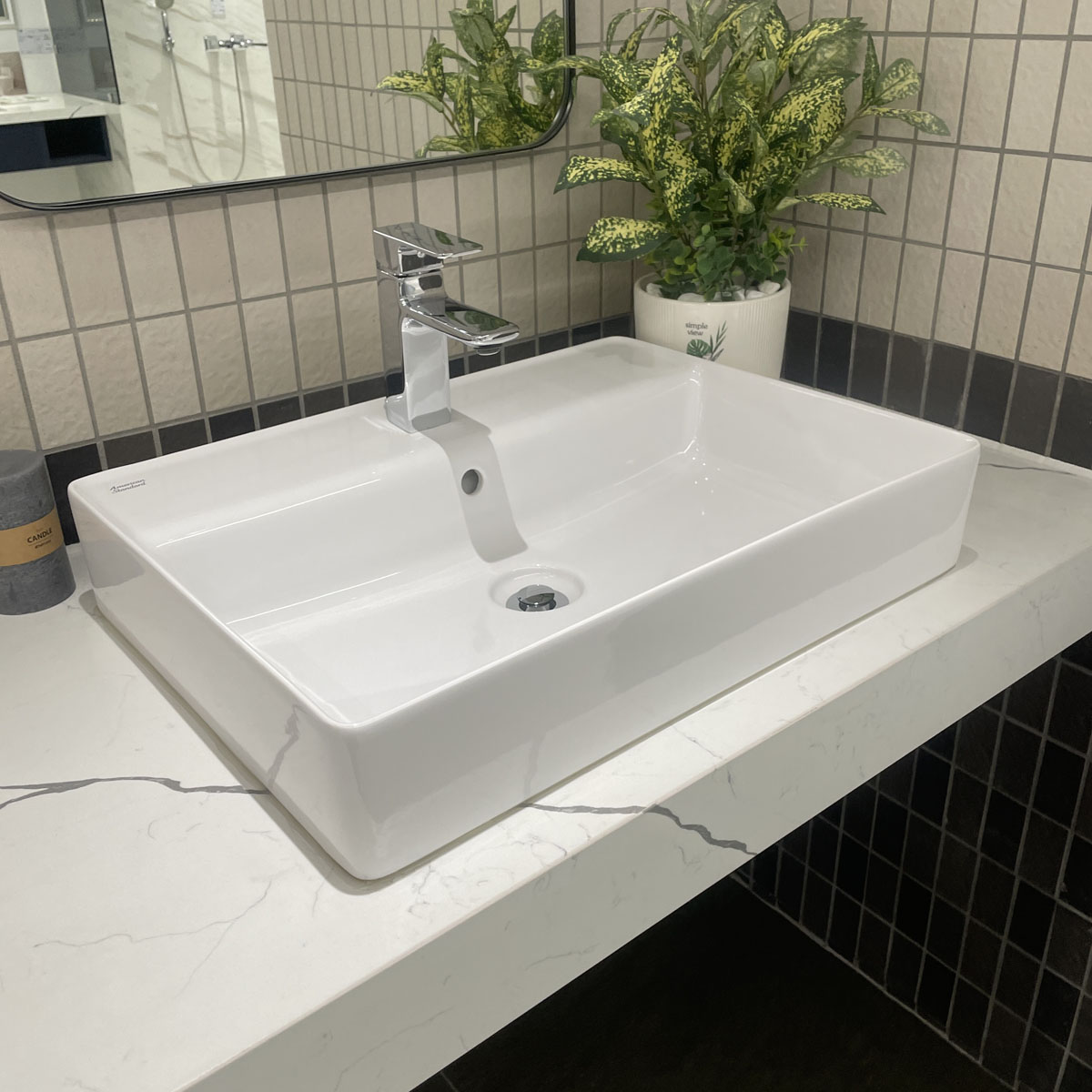 Chậu lavabo đặt bàn American Standard WP-F420 (WPF420) WP-F420 - 6