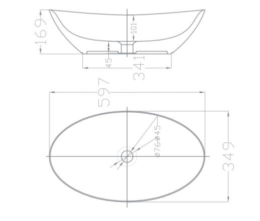 Chậu lavabo đặt bàn American Standard WP-F608 (WPF608) WP-F608 - 2