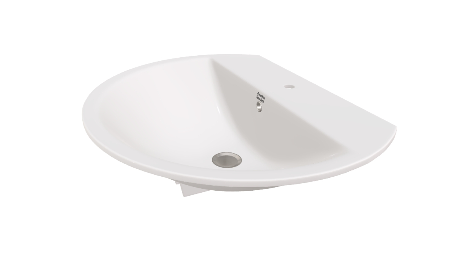 Chậu lavabo dương vành American Standard 0452-WT (0452WT) 0452-WT - 4