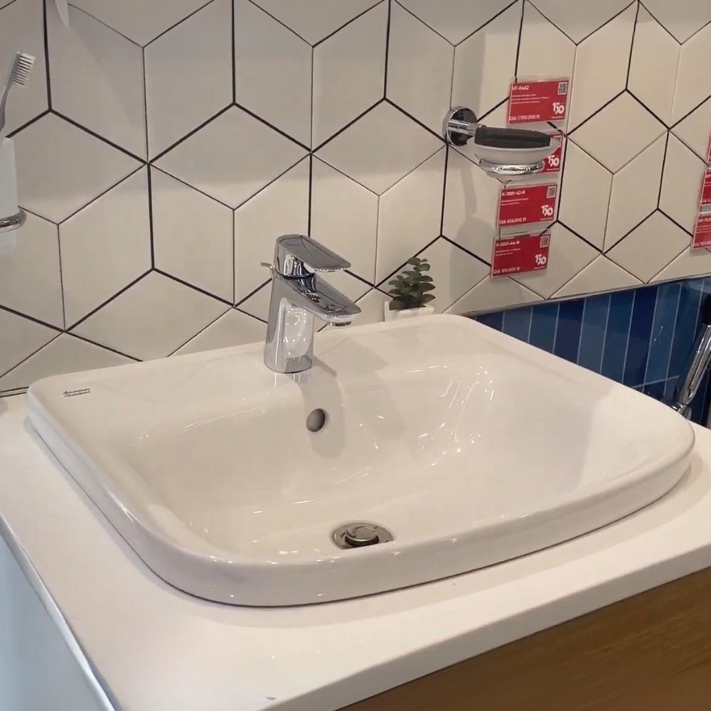 Chậu lavabo dương vành LOVEN American Standard VF-0462 (VF0462) VF-0462 - 3