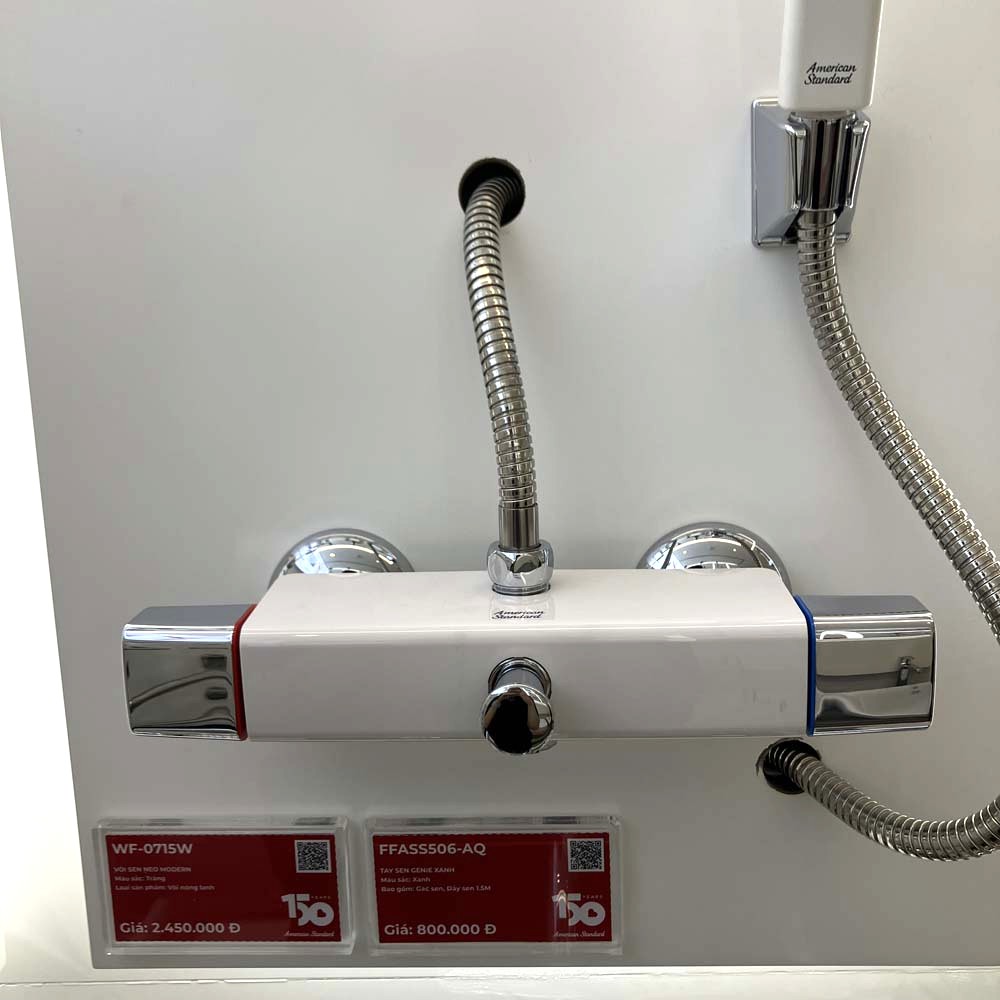 Vòi sen tắm nóng lạnh American Standard WF-0715W (WF0715W) WF-0715W - 3