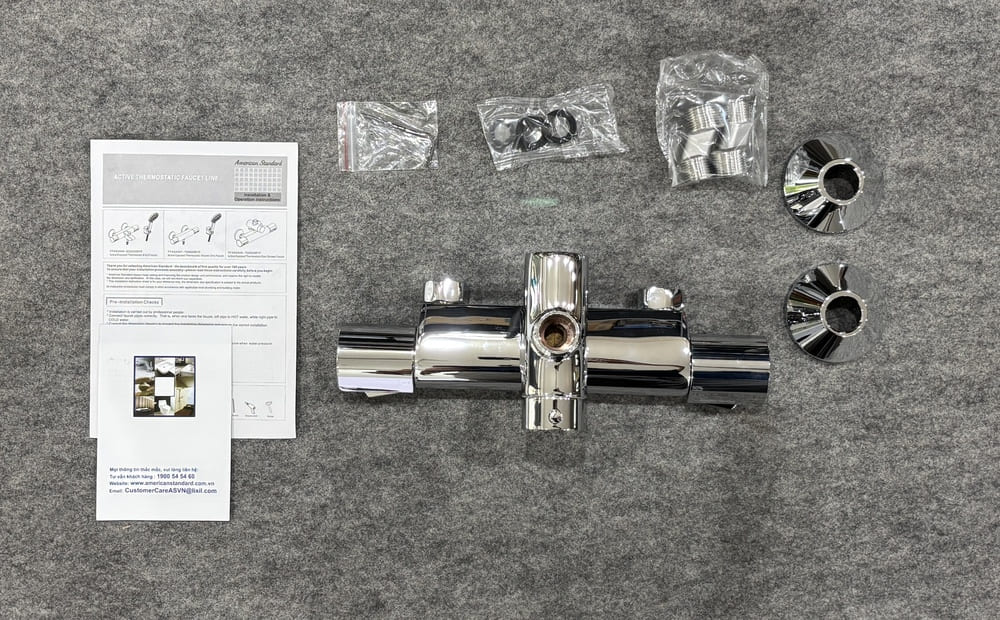 Củ sen tắm chỉnh nhiệt độ American Standard Active WF-4948 (WF4948) WF-4948 - 2