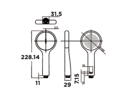 Tay sen tắm American Standard Genie FFASS505 FFASS505-AQ - 5