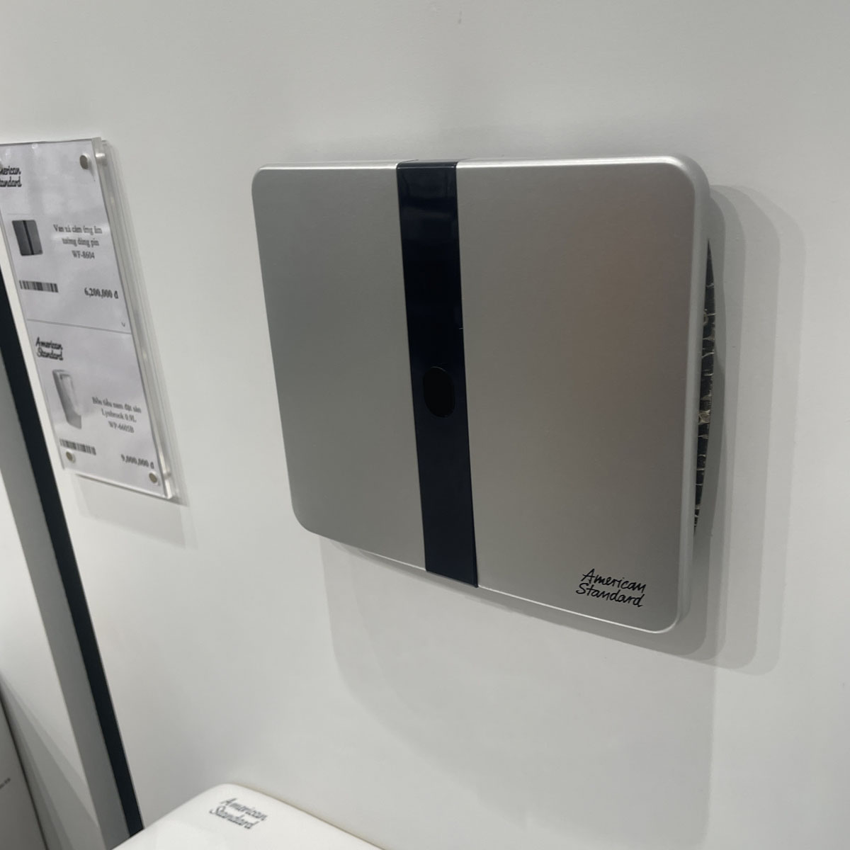 Van xả tiểu cảm ứng âm tường American Standard WF-8604 (WF8604) WF-8604 - 5