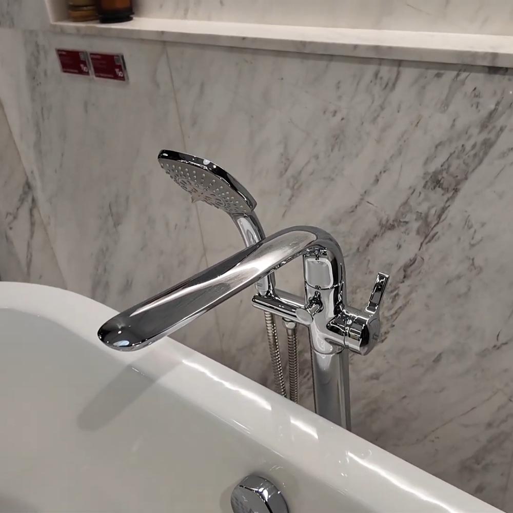 Vòi bồn tắm đặt sàn IDS nóng lạnh American Standard WF-6816 (WF6816) - 5