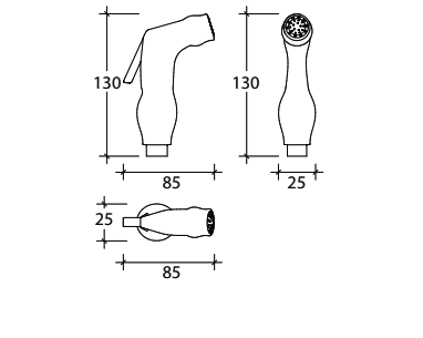 Vòi xịt vệ sinh American Standard PQ2 - 2