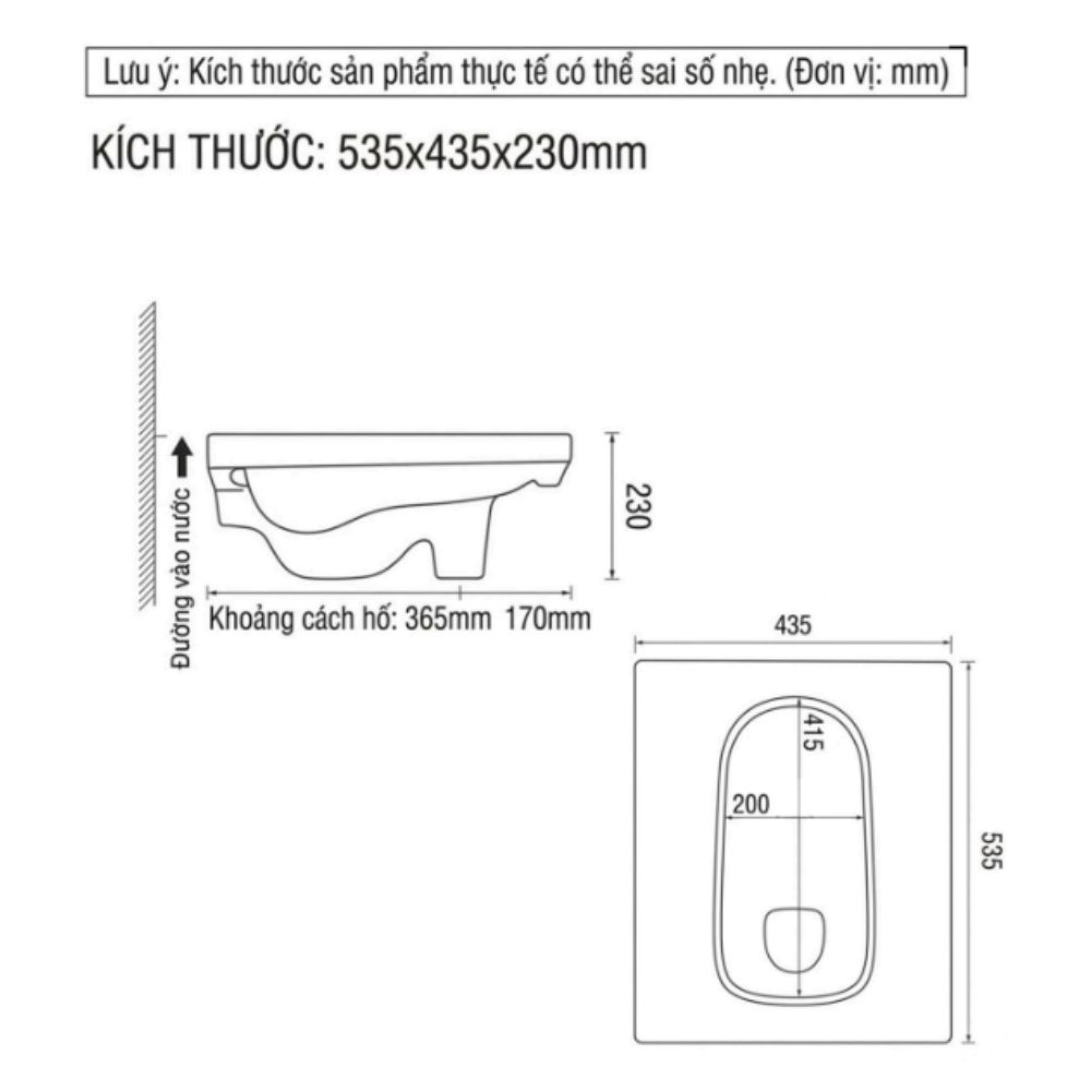 Bồn cầu xí xổm vệ sinh ATMOR AT5204S AT5204S - 2