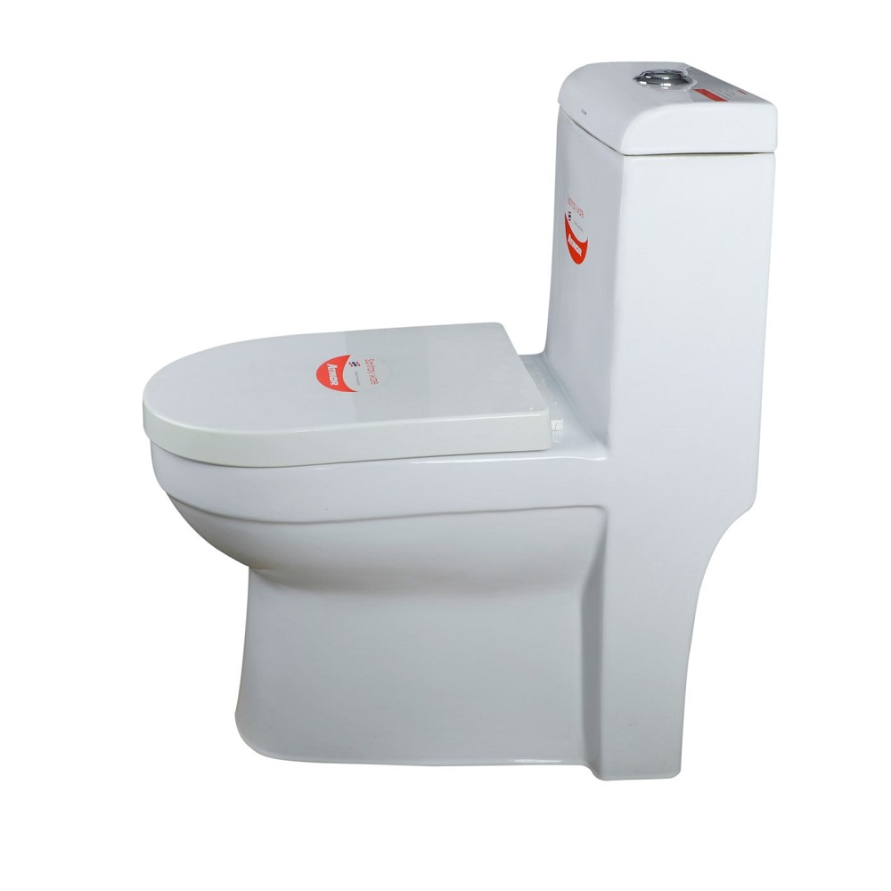 Bồn cầu 1 khối ATMOR AT1084S nắp êm xả nhấn AT1084S - 2