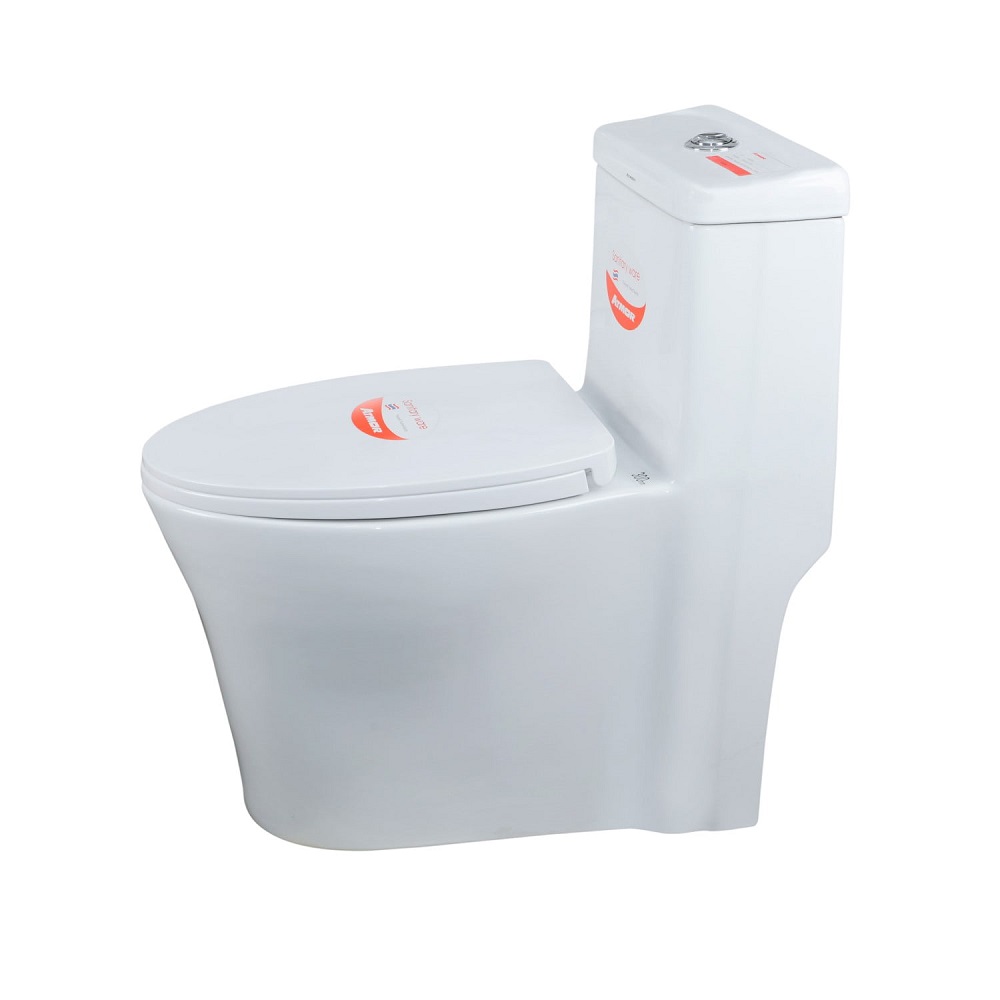 Bồn cầu 1 khối ATMOR AT1177 nắp êm AT1177 - 3