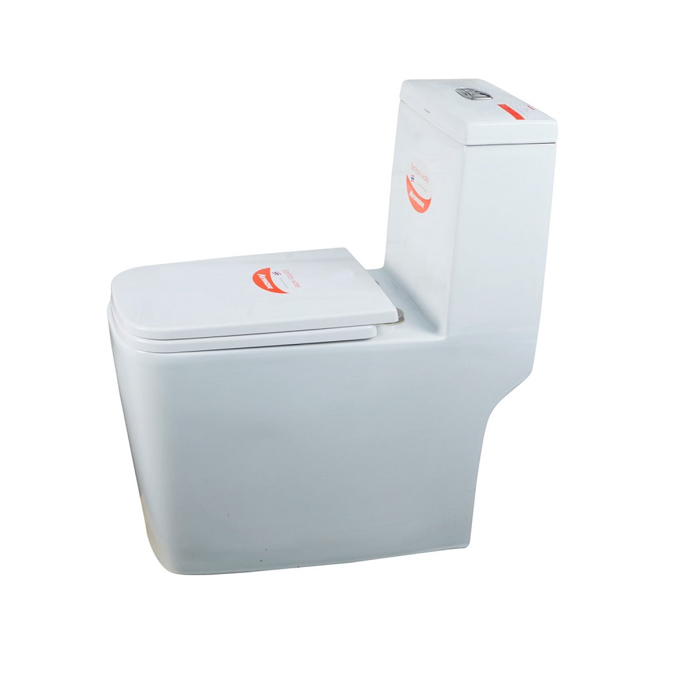 Bồn cầu 1 khối ATMOR AT1620 nắp êm xả nhấn AT1620 - 2