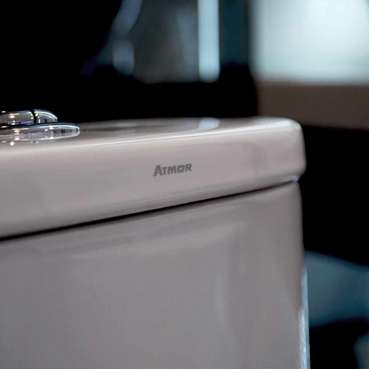 Bồn cầu 1 khối ATMOR AT1692 nắp êm xả nhấn AT1692 - 5