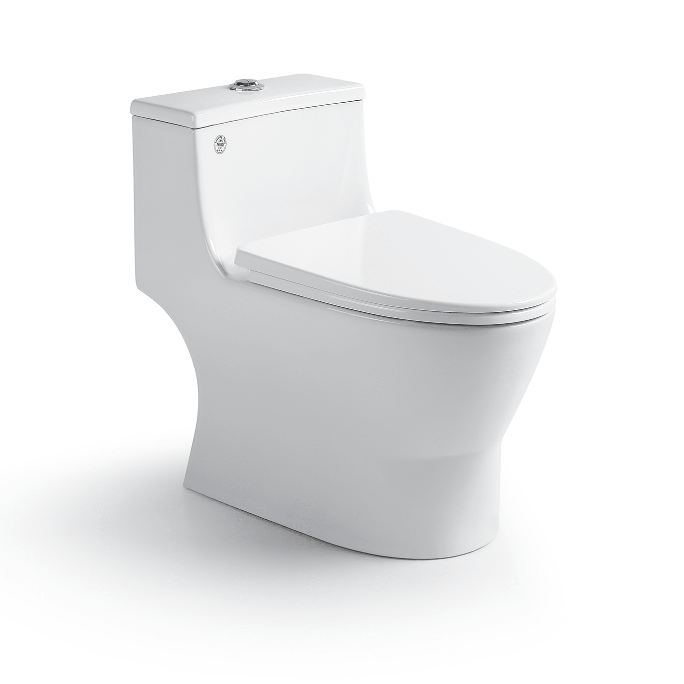 Bồn cầu 1 khối ATMOR AT8867 nắp êm xả nhấn tiết kiệm nước AT8867