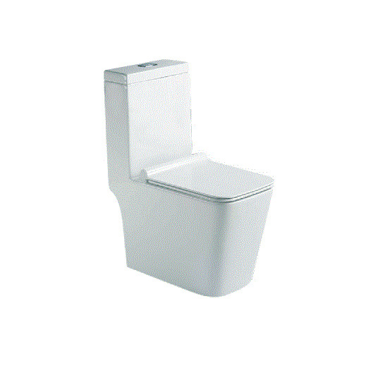 Bồn cầu 1 khối ATMOR AT8869 nắp êm xả nhấn AT8869