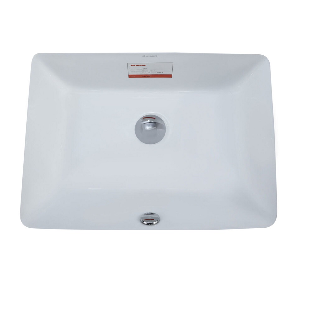 Chậu rửa mặt lavabo âm bàn ATMOR AT4071-lavabo (AT4071LAVABO) AT4071-LAVABO - 4