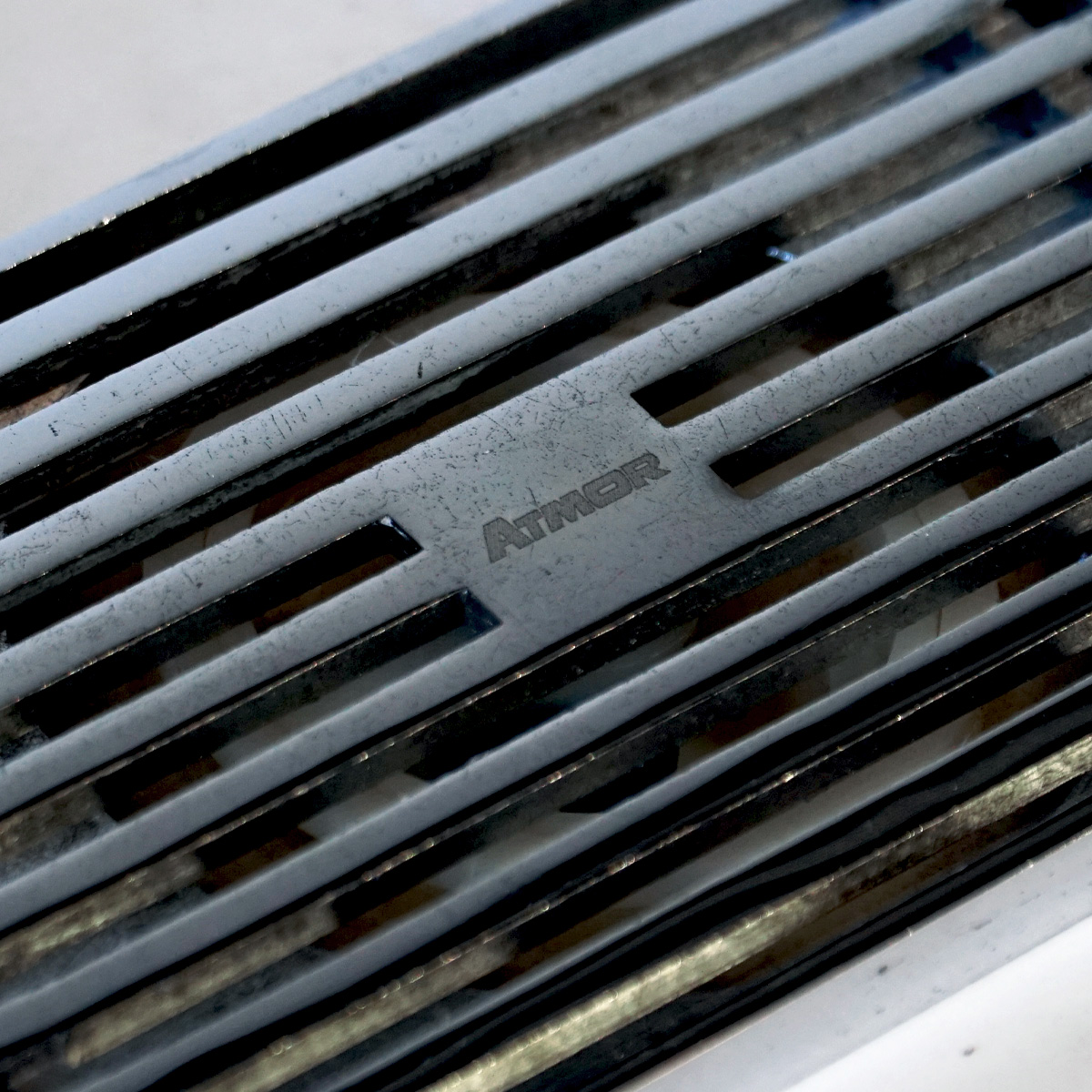 Phễu thoát sàn đồng mạ chrome 14x9cm ATMOR 8109 8109 - 5