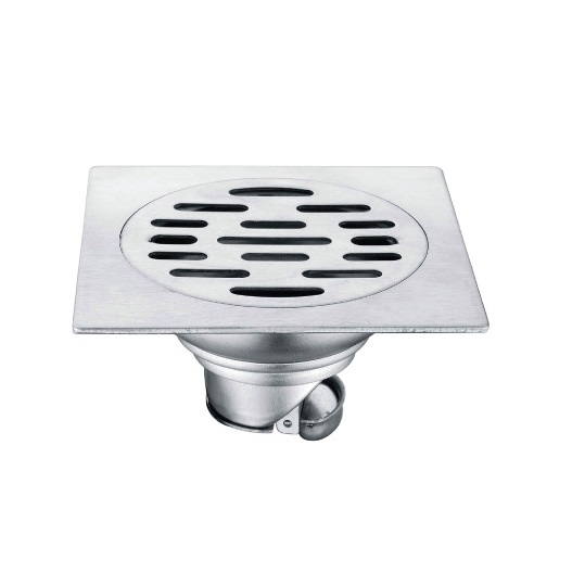 Phễu thoát sàn inox 10x10cm ATMOR AH001 AH001