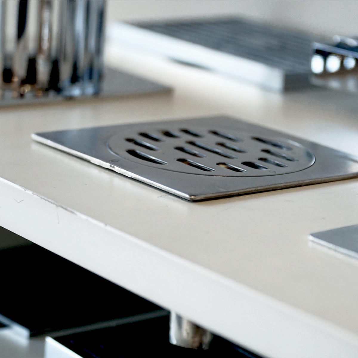 Phễu thoát sàn inox 10x10cm ATMOR AH001 AH001 - 6