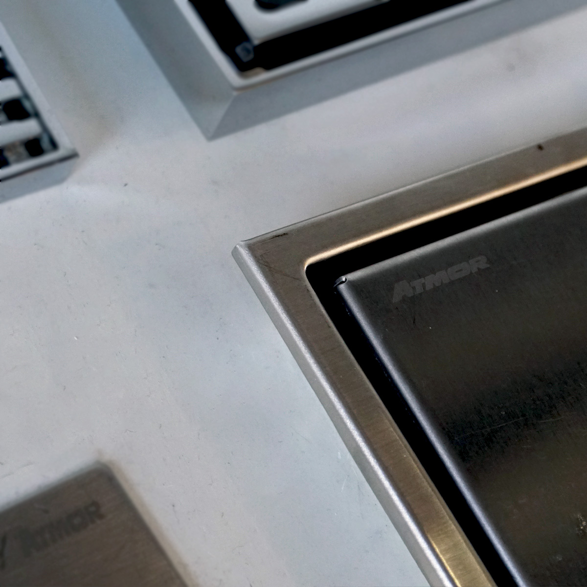 Phễu thoát sàn 15x15cm Ø90 ATMOR AH087 AH087 - 6