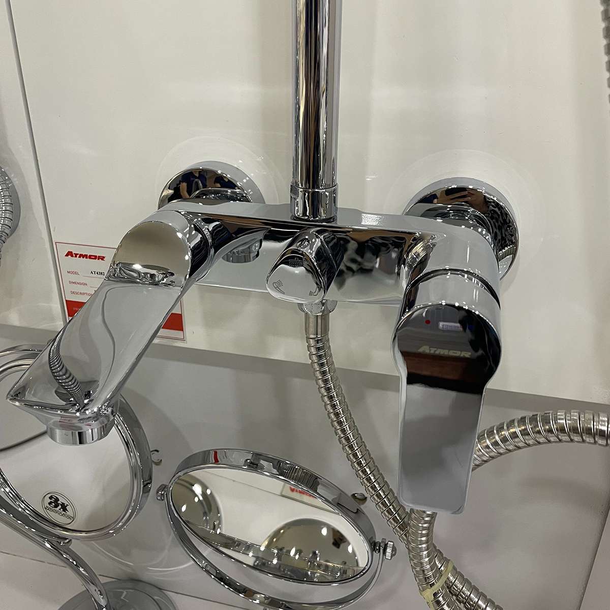 Bộ vòi sen cây nóng lạnh ATMOR AT4382 AT4382 - 3