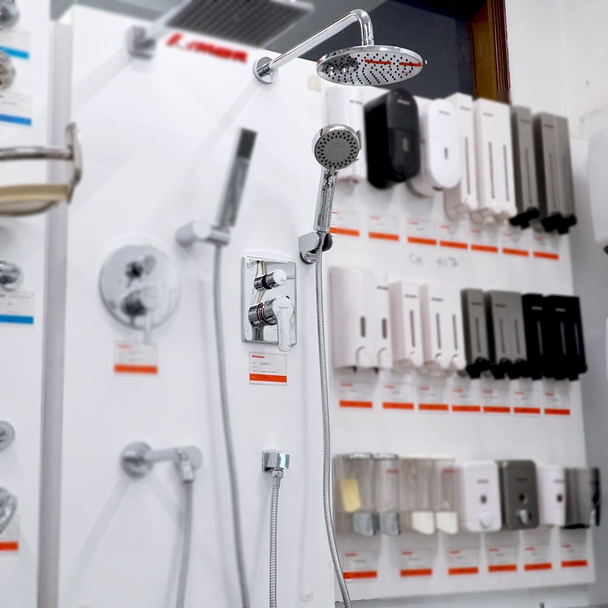 Bộ sen tắm âm tường ATMOR AT40402 nóng lạnh AT40402 - 2