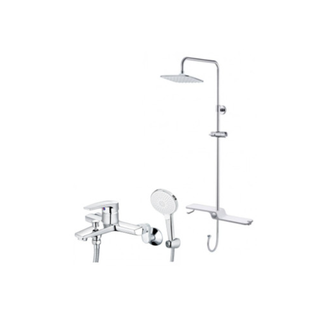 Bộ sen tắm cây nóng lạnh Caesar BS127+S393C BS127+S393C